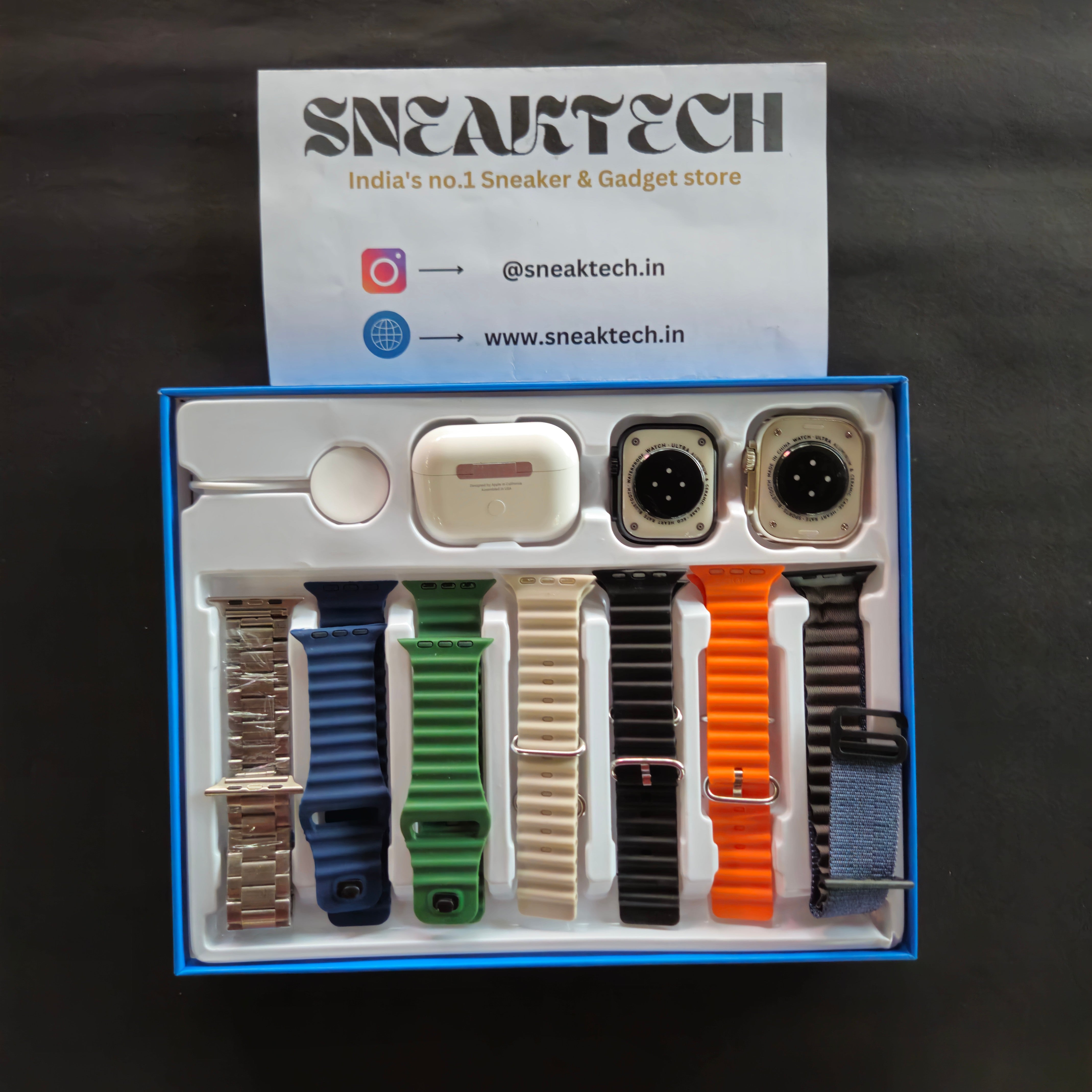 7 in 1 ultra smart watch + air-pods pro 2
