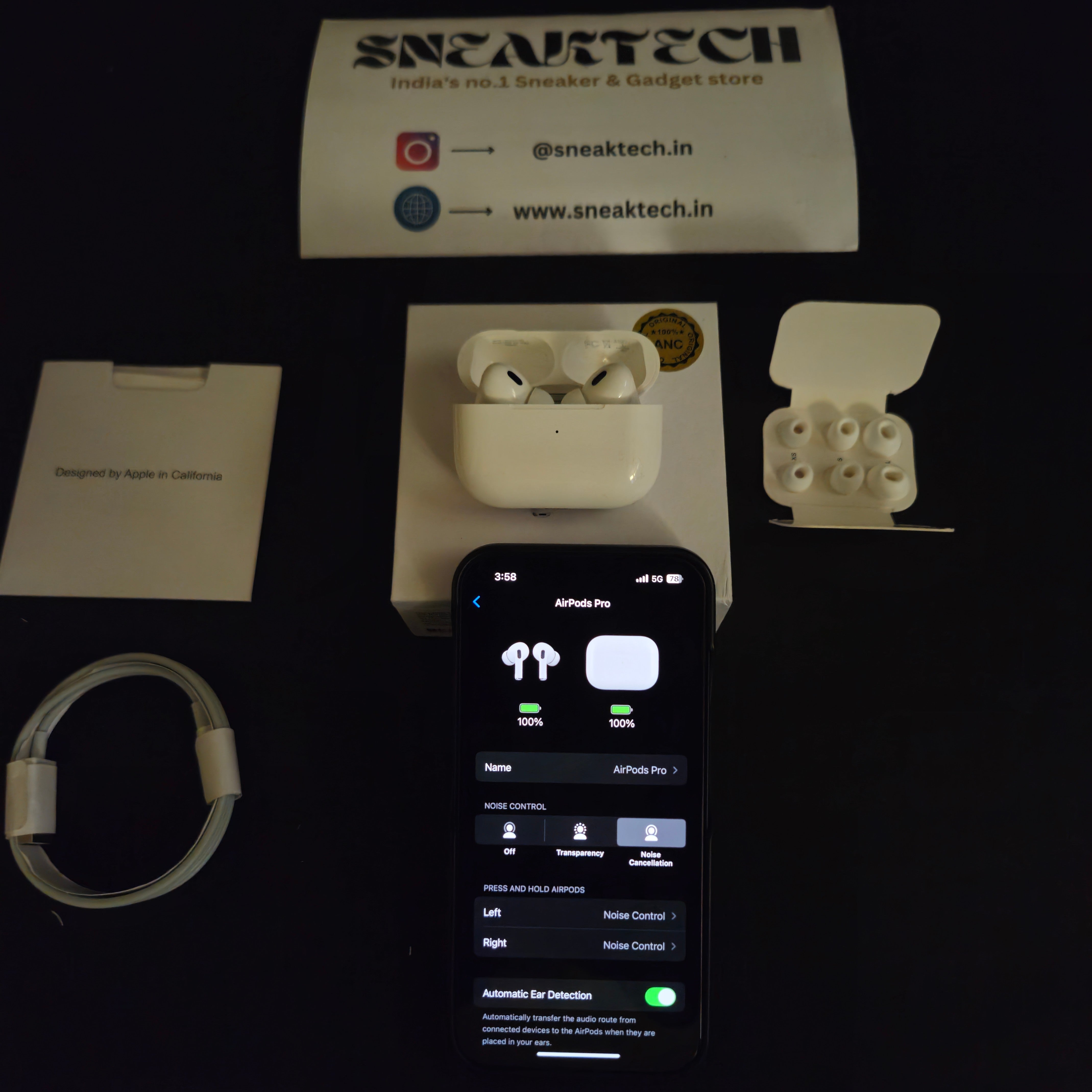 Air-Pods Pro 2 (9 months warranty)