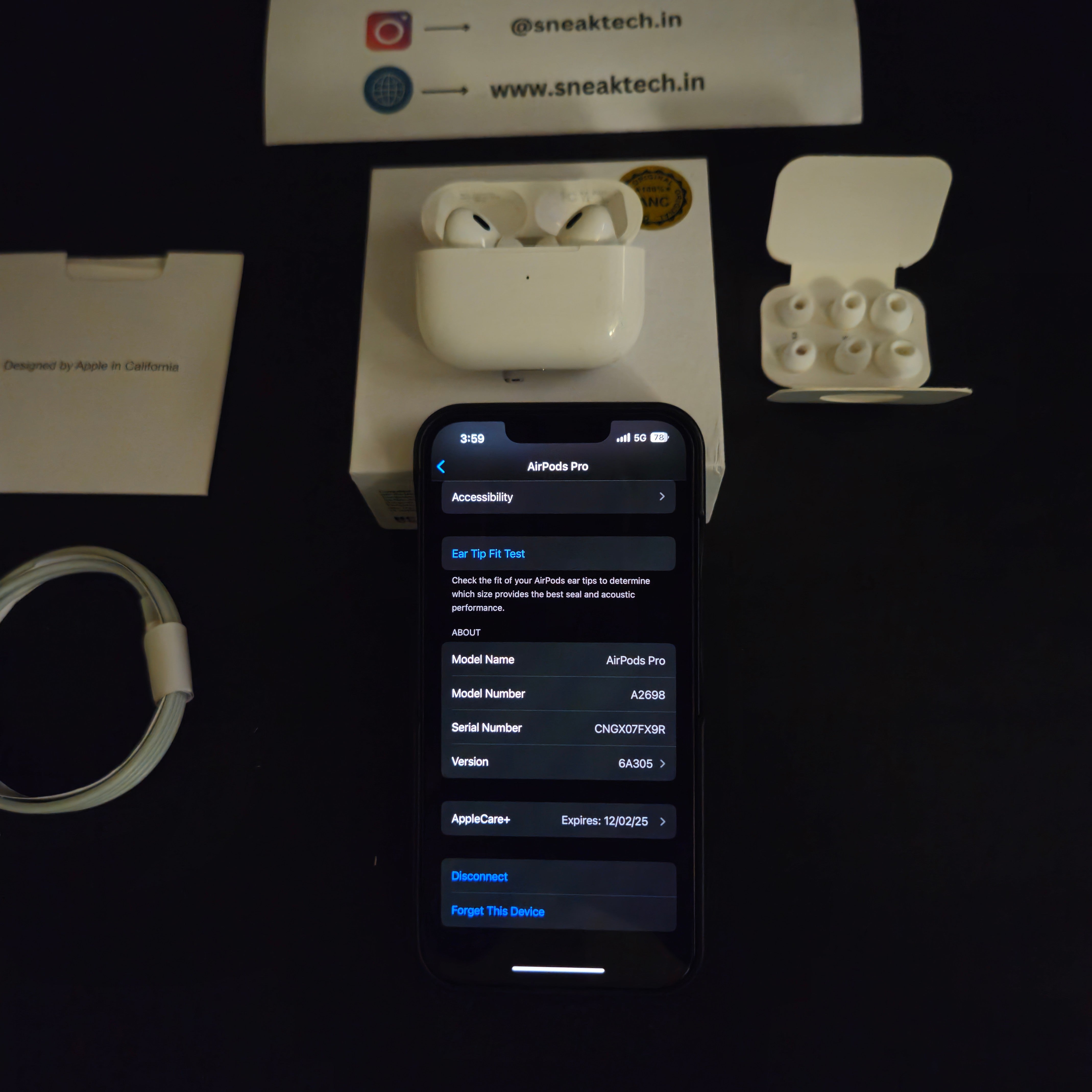 Air-Pods Pro 2 (9 months warranty)