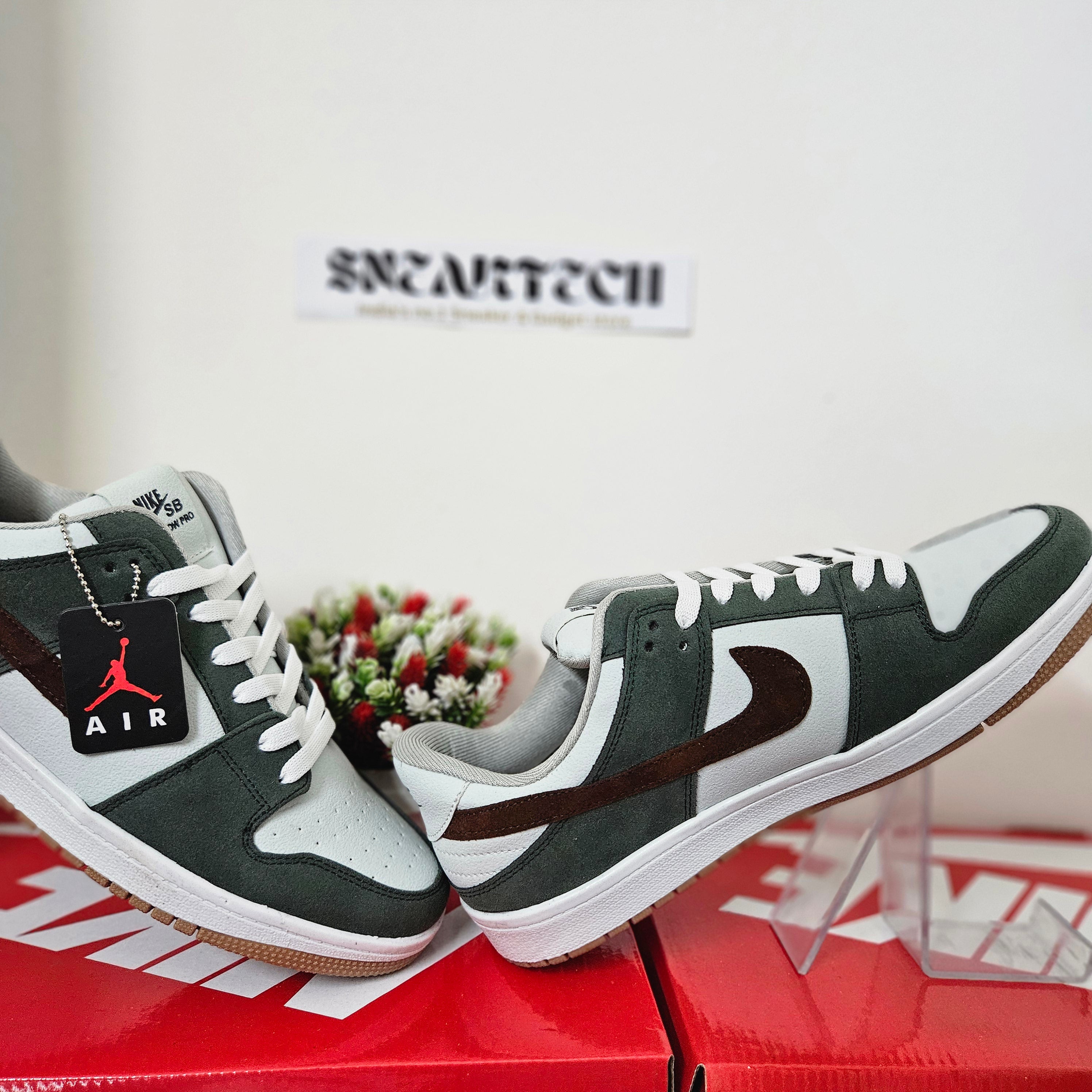 Low dunk "Dusty Olive"