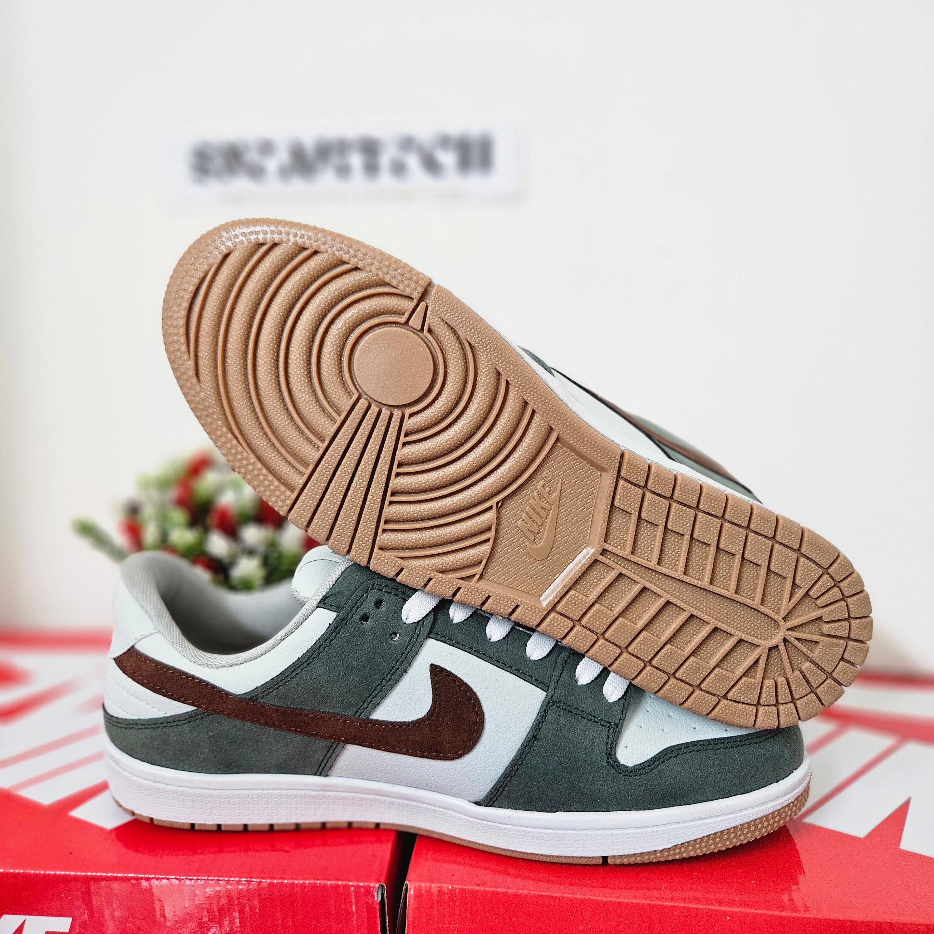 Low dunk "Dusty Olive"