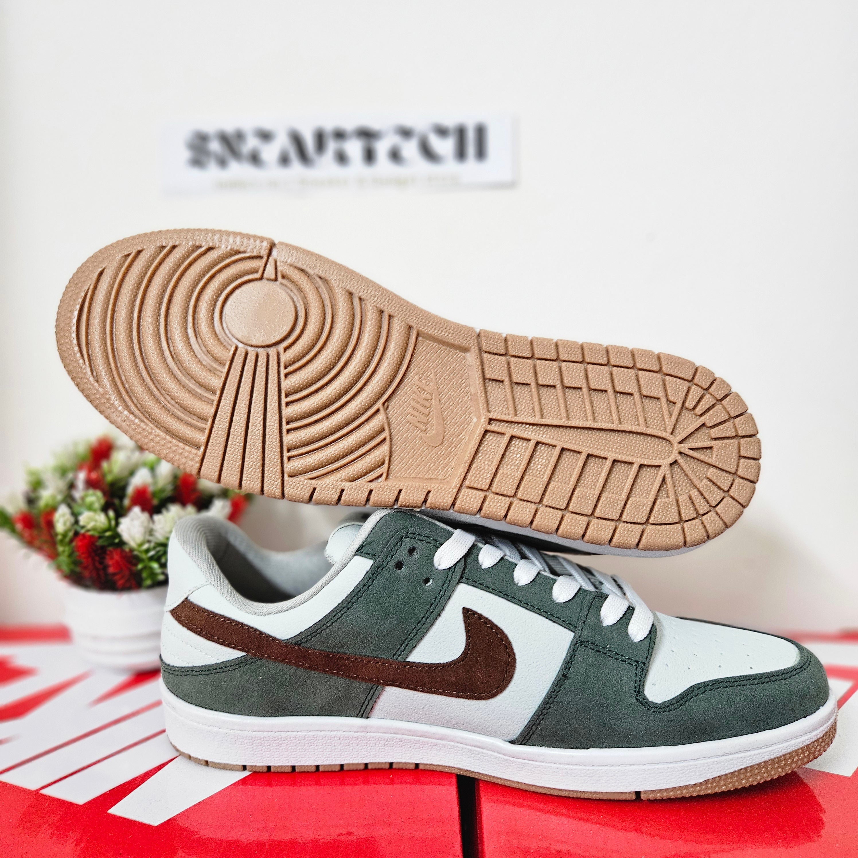 Low dunk "Dusty Olive"